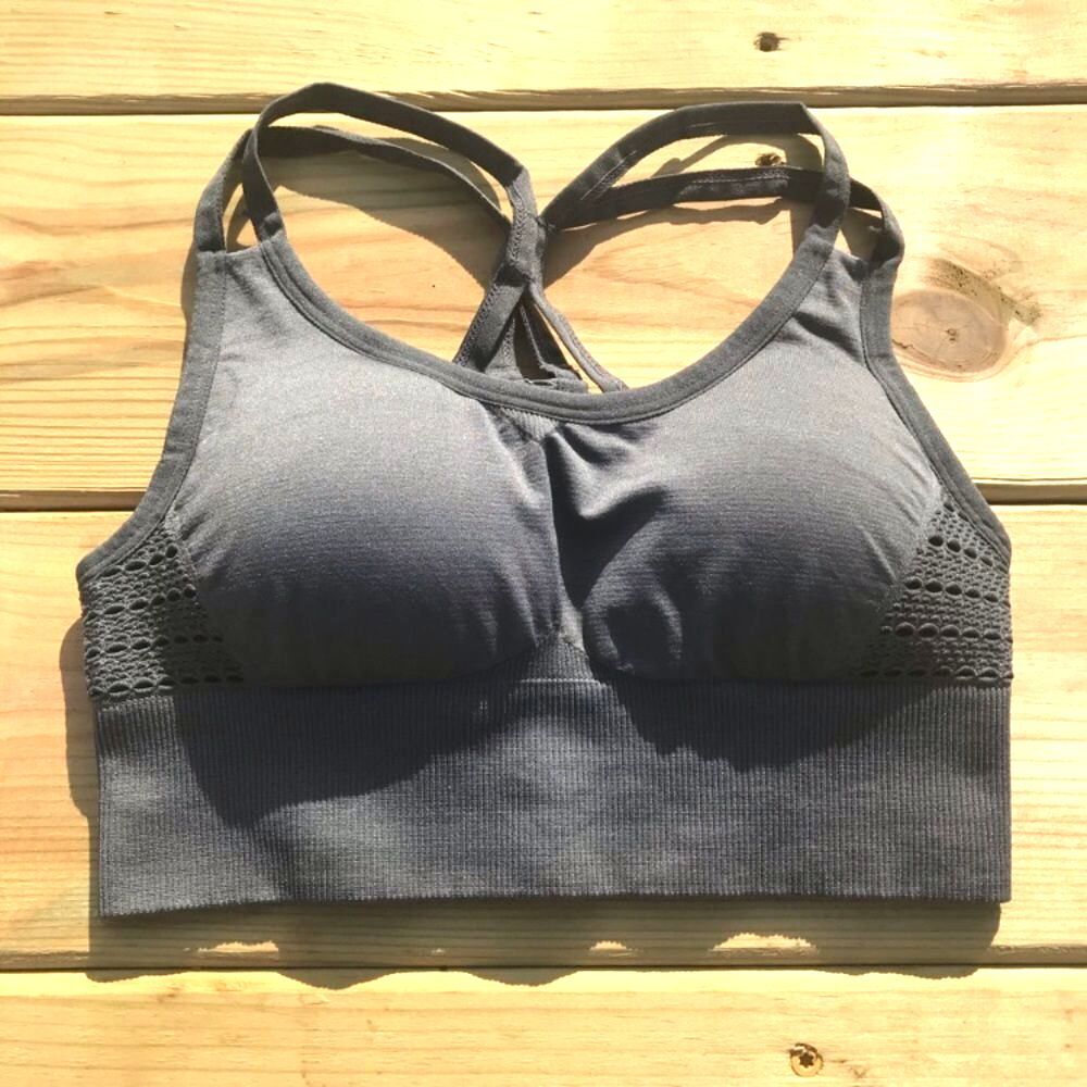 Sports Bra Size Small Gray